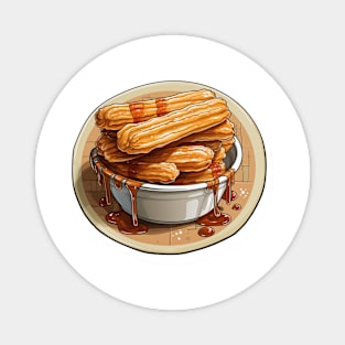 Churros breakfast Magnet